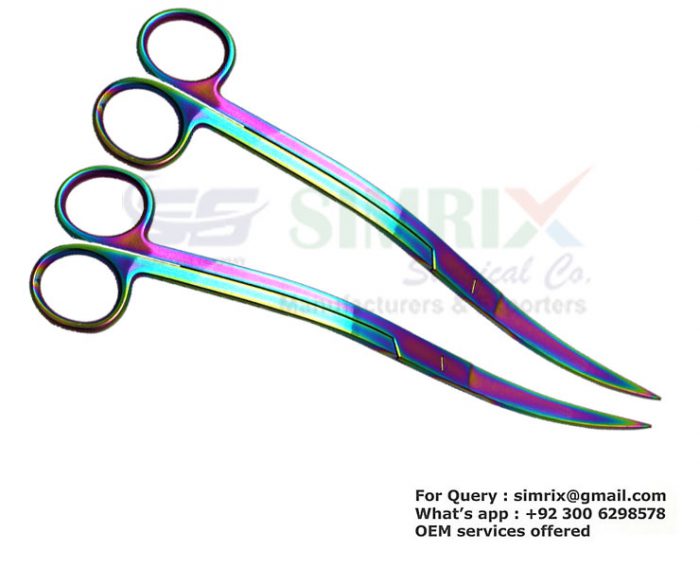 Multi Color Aquascape Scissors 20cm