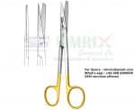 Dressing Scissors Straight Sharp Blunt TC 13cm