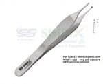 Adson forceps 1x2 teeth straight 12 cm