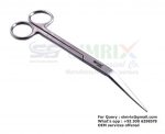 Angled Scissors for Aquarium Plants 25cm