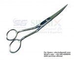 Double Angle Mini Aquarium Scissors 17cm