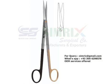 Fanous Scissors Tenotomy Tip TC Gold Straight 20.5cm