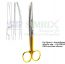 Mayo Stille Scissors Curved Round Blades 6 3/4"