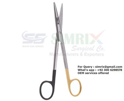 Mayo Stille Scissors Straight Round Blades 6 3/4"