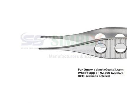 Micro Adson Forceps 12cm Fenestrated Handle