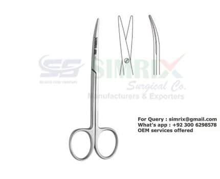 Mini Metzenbaum Scissors Curved TC 9cm