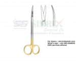 Mini Metzenbaum Scissors Curved TC 9cm