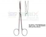 14cm Length: Compact size for precision in surgery. Tungsten Carbide (TC) Blades: Sharp and durable for long-lasting performance. Designed for Plastic Surgery: Specialized for fine, detailed work. Peck Joseph Plastic Surgery Scissors TC 14cm