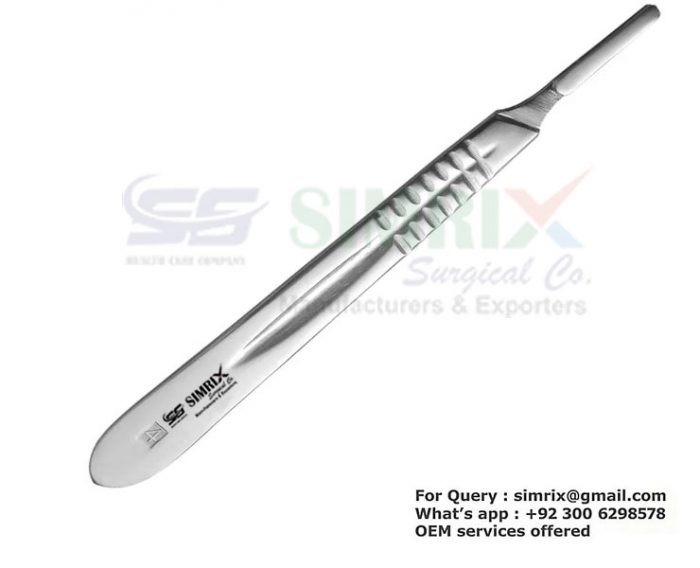 Scalpel Handle #4 For Surgical Procedure