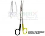 Surgical Operating Scissors Curved Sharp Sharp TC 13cm