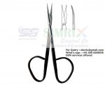 Type: Ribbon Handle Steven Tenotomy Scissors TC Length: 10 cm Blade Style: Straight Material: Tungsten carbide (TC) for enhanced durability Handle Style: Ribbon handle for ergonomic grip Purpose: Precision cutting and dissection of delicate tissues Ribbon Handle Steven Tenotomy Scissor TC 10cm Straight