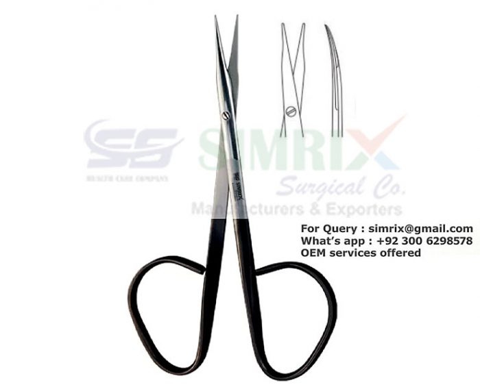 Type: Ribbon Handle Steven Tenotomy Scissors TC Length: 10 cm Blade Style: Straight Material: Tungsten carbide (TC) for enhanced durability Handle Style: Ribbon handle for ergonomic grip Purpose: Precision cutting and dissection of delicate tissues Ribbon Handle Steven Tenotomy Scissor TC 10cm Straight