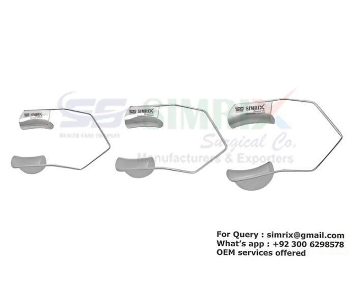 Barraquer Solid Blade Wire Speculums