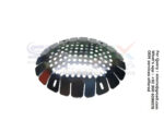 Fox Aluminum Eye Shield Convex Shape, Perforated