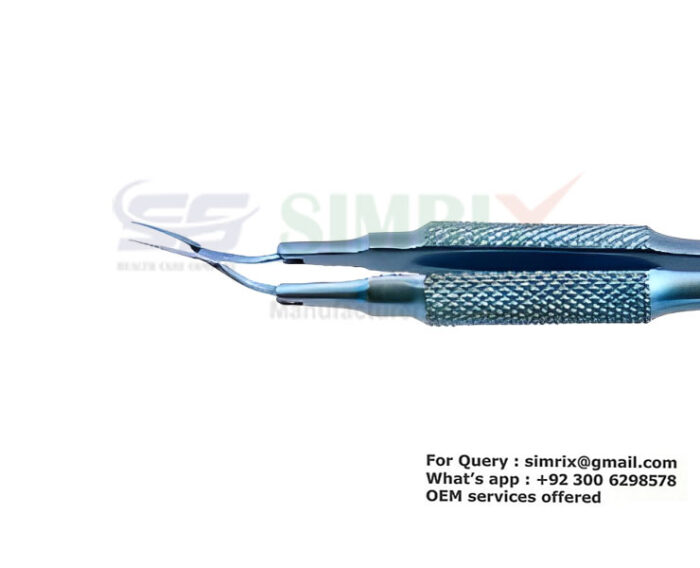 Inamura Capsulorhexis Forceps Round Handle 11cm