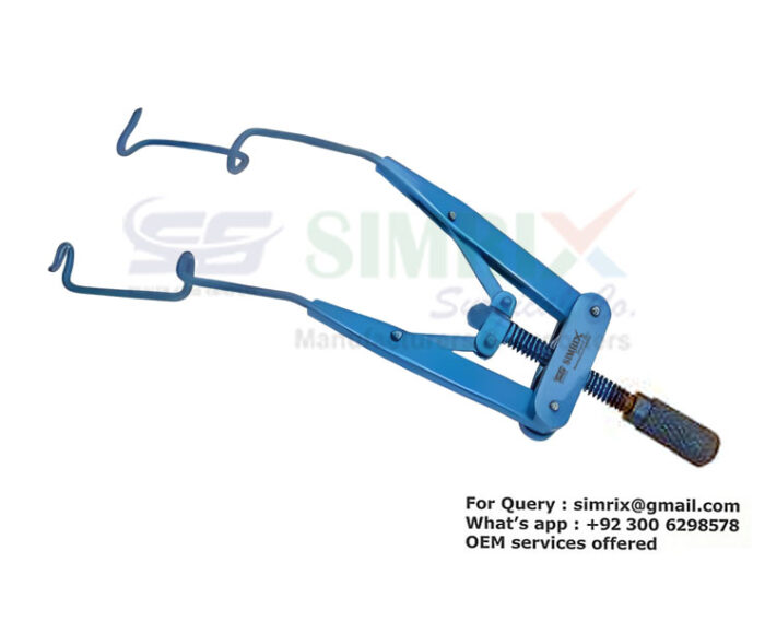 Lieberman Speculums Titanium Adjustable Mechanism 15mm K wire blades