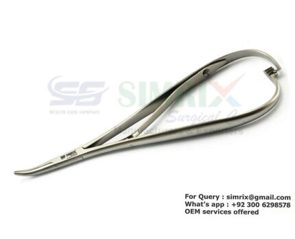 Smaha Curved Mathieu Needle Holder